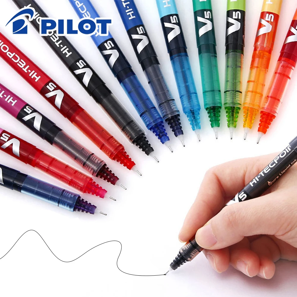 Pilot Pen V5 - 3 Buah Pena Gel PILOT Jepang