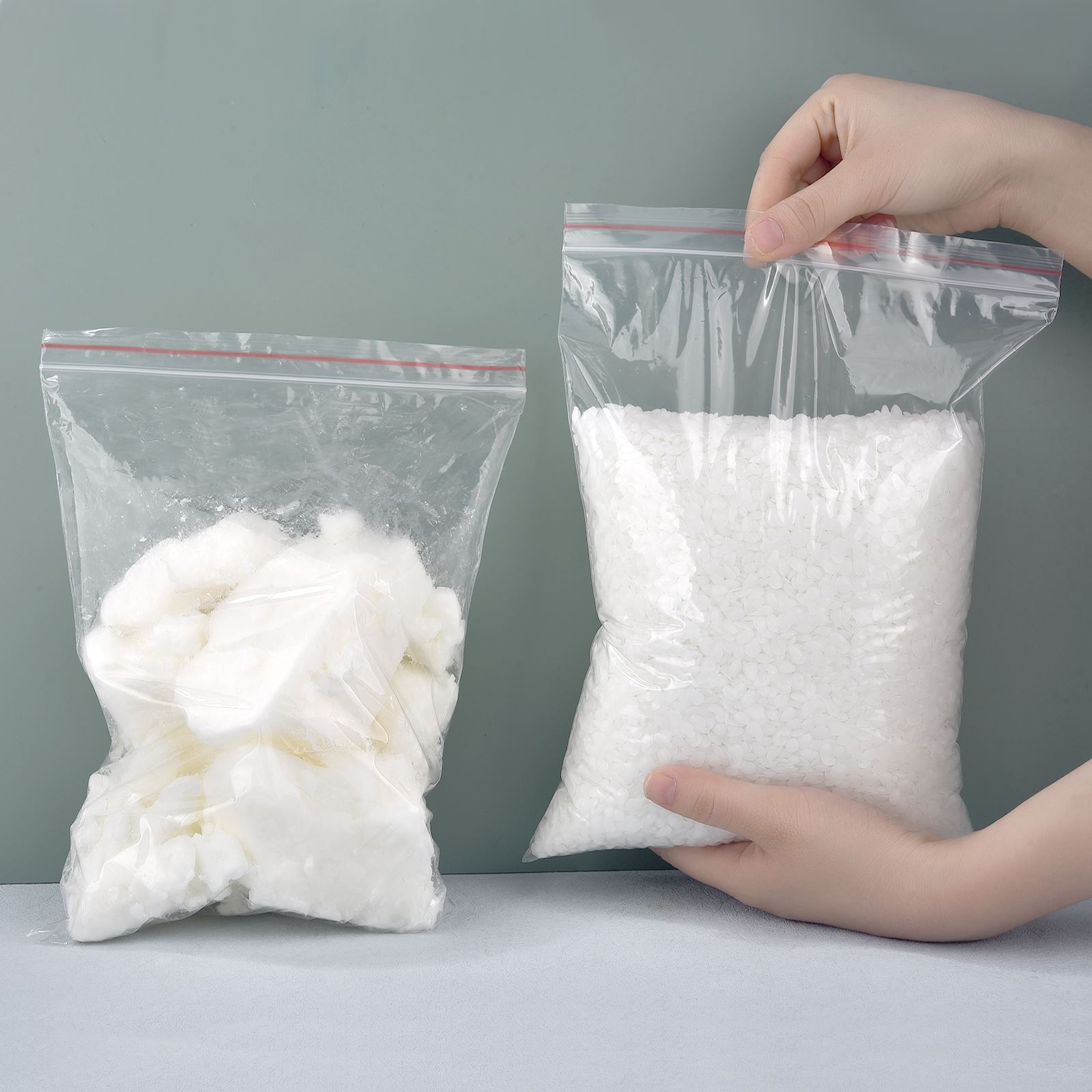 Coconut Wax Flake - 500g/1kg blok lilin lebah putih murni