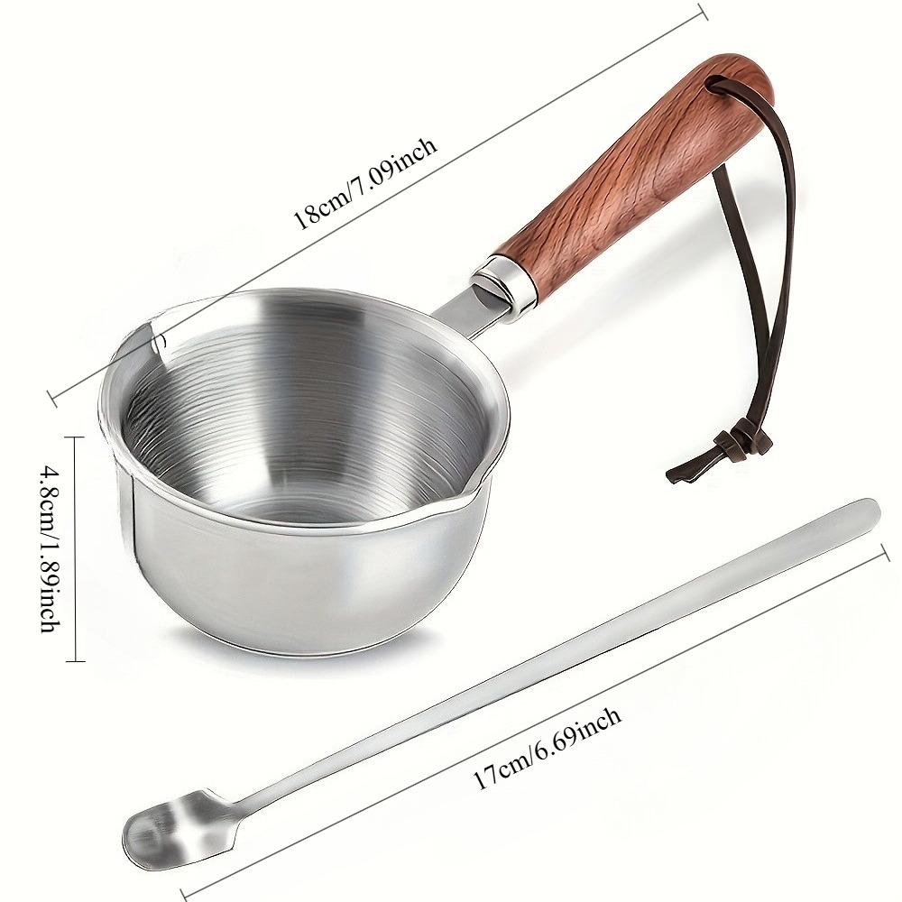 Candle Making Pot - Panci Stainless Steel 10oz dengan Gagang