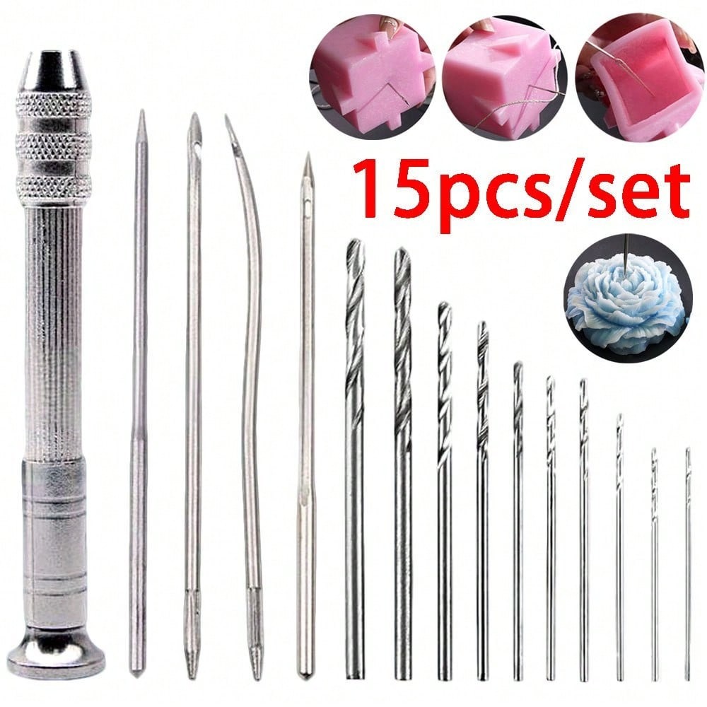 Candle Making Instructions - 15 Buah/Set Cocok untuk Alat Pelubang