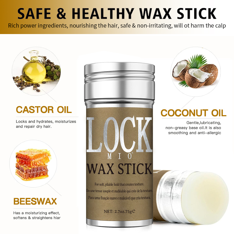 LOCKMIO tongkat lilin minyak k - Coconut Wax Flake ulasan dan harga