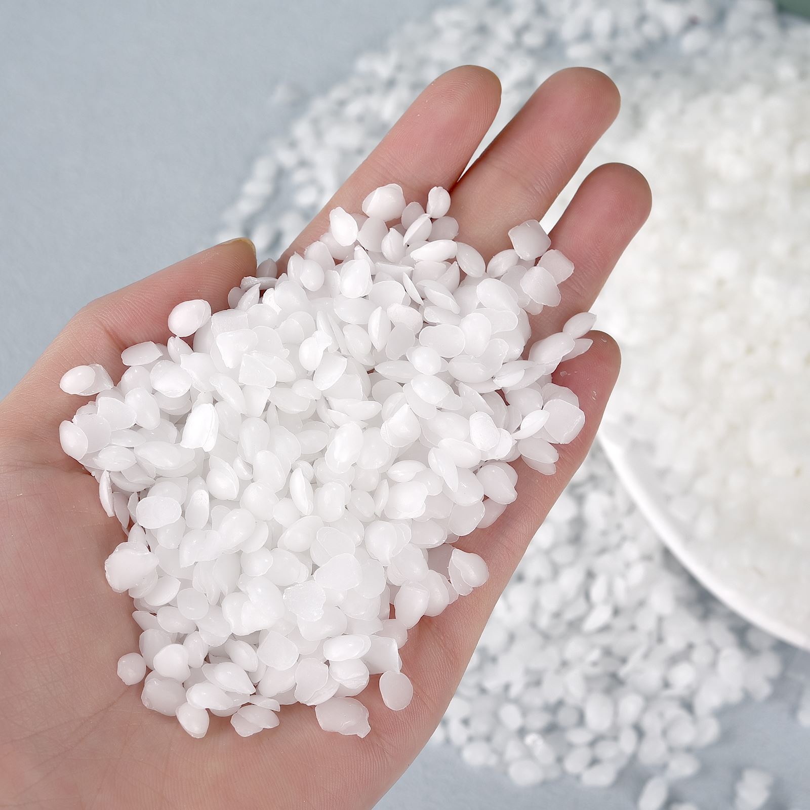 500g/1kg blok lilin lebah puti - Coconut Wax Flake ulasan dan harga
