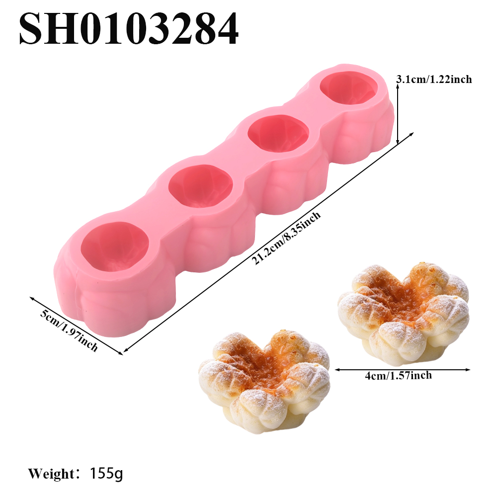 Cetakan Kue Silikon 1 atau 4 S - Candle Making Business ulasan dan harga