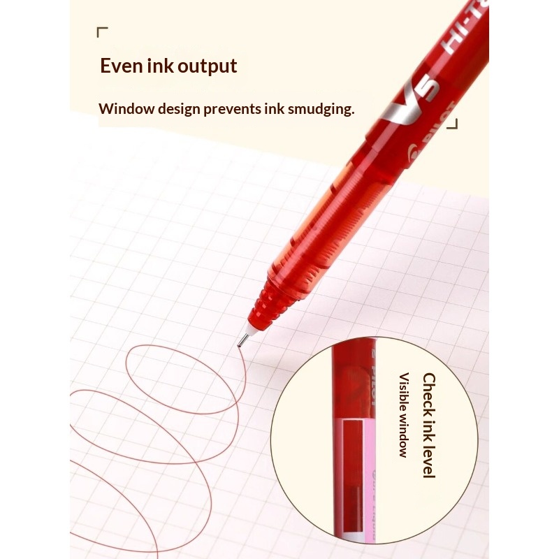 Pena Rollerball Tinta Cair Pil - Pilot Pen V5 ulasan dan harga