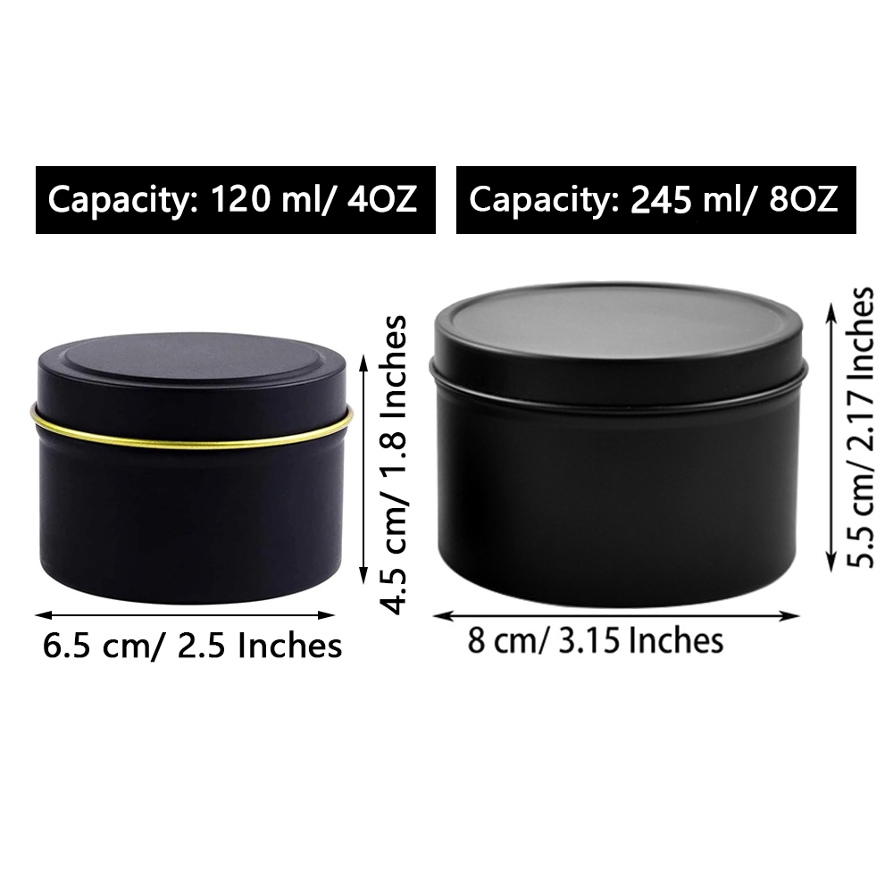 Kaleng Lilin 4oz/8oz dengan Tu - Candle Making Pot ulasan dan harga