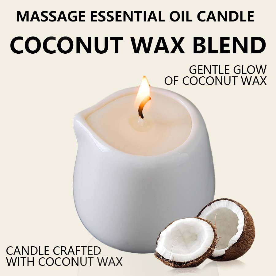 Lilin Pijat Alami Beraroma Bua - Coconut Wax Flake ulasan dan harga